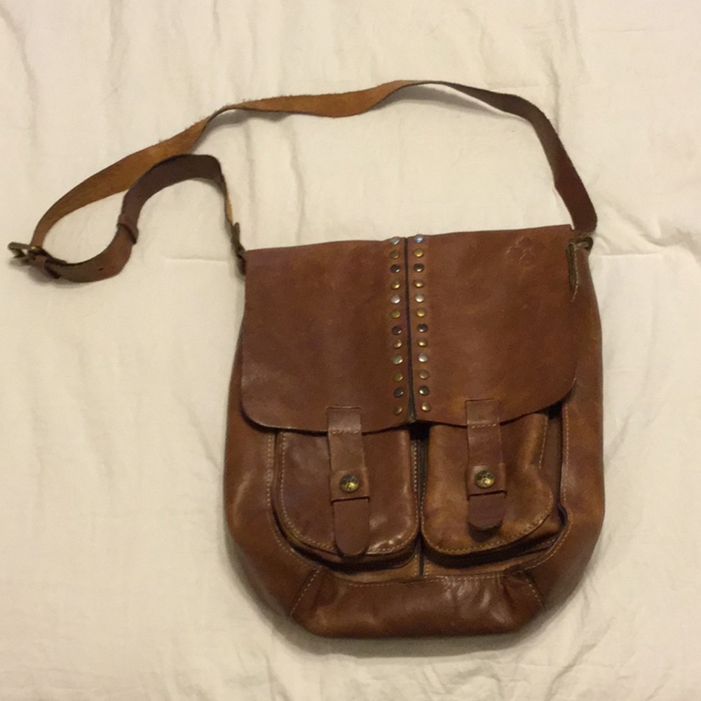Patricia Nash Brown Leather Crossbody